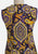 1960s Italian Paisley Power: Purple, Gold & Black Cotton Sleeveless Blouse 'VIP'