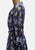 1950s Purple and Cream Daisy Print Silk Shirtwaist Dress 'VIP'