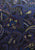 Chow Mein 1980s Royal Blue and Purple Paisley Cotton Drop-Waist Midi Dress 'VIP'