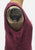 Playgirl Exclusive 1960s Berry Boucle Lace-Up Mini Dress 'VIP'