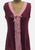 Playgirl Exclusive 1960s Berry Boucle Lace-Up Mini Dress 'VIP'