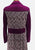 Thornton Hall 1960s Magenta Paisley Panel Wool Knit Jacket 'VIP'