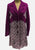 Thornton Hall 1960s Magenta Paisley Panel Wool Knit Jacket 'VIP'