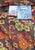 Floral-patterned fabric with a label showing fabric details