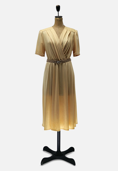 Vintage Clothing - Butter Day Dress 'VIP' - Painted Bird Vintage Boutique & The Aviary - Dresses