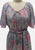 Young Sophisticates Watercolour Rose Cape Sleeve Dress