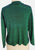 1970s Emerald Lurex Mock Neck Knit Top 'VIP'