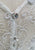 1990s Ivory Lace and Lurex Sequin Blouse