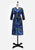 Vintage Clothing - Leaves of Blue Dress - Painted Bird Vintage Boutique & The Aviary - Dresses