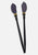 Vintage Clothing - Purple Hairsticks - Painted Bird Vintage Boutique & The Aviary