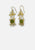 Vintage Clothing - Pearl and Green Stone Earrings - Painted Bird Vintage Boutique & The Aviary