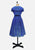 Vintage Clothing - Blue French Fantastic Dress - Painted Bird Vintage Boutique & The Aviary