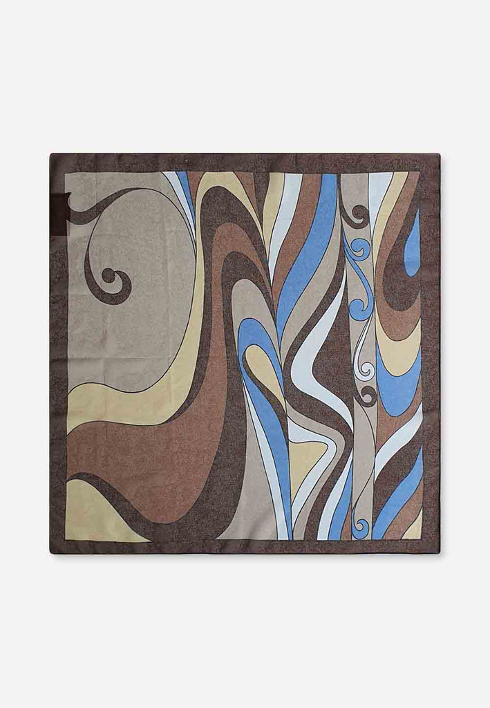 Vintage Clothing - Swirly Whirly Scarf - Painted Bird Vintage Boutique & The Aviary - Scarves
