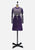 Vintage Clothing - Italian Class Purple Wool Dress - Painted Bird Vintage Boutique & The Aviary - Dresses