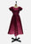 Vintage Clothing - Raspberry Red Fit n Flare Dress - Painted Bird Vintage Boutique & The Aviary - Dresses