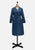 Vintage Clothing - Blue Day Raincoat - Painted Bird Vintage Boutique & The Aviary - Coats & Jackets