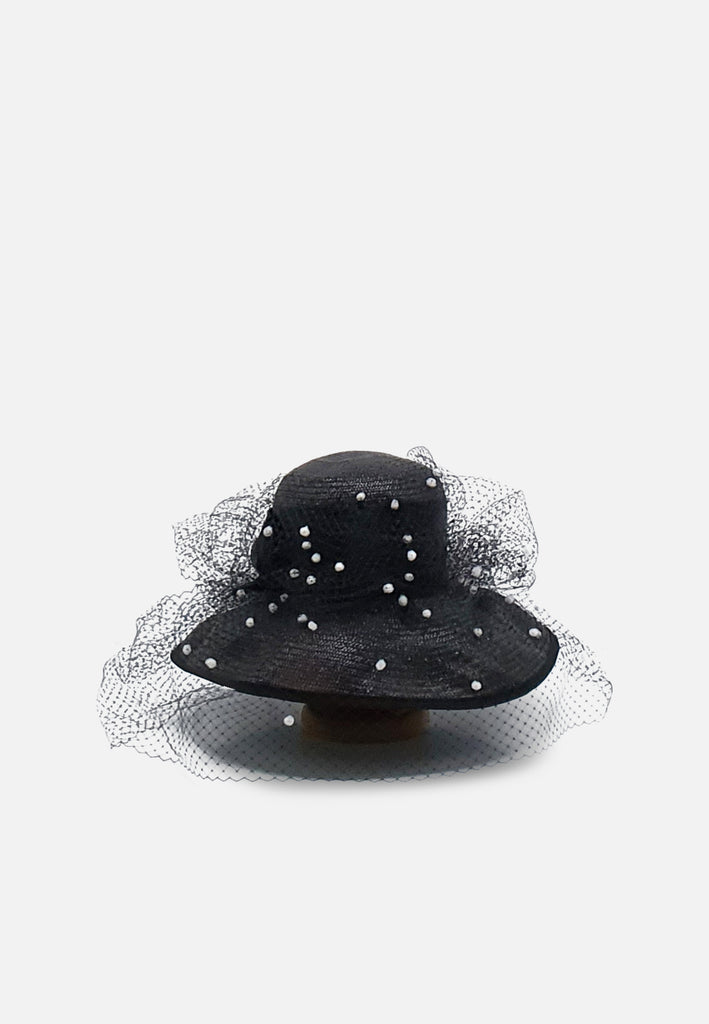 Black and White Designer Hat