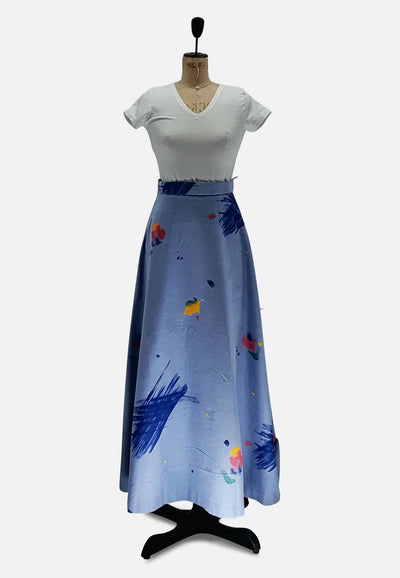 Vintage Clothing - Denim Full Maxi - Painted Bird Vintage Boutique & The Aviary - Skirts