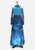 Vintage Clothing - Blue Illusion Maxi Dress - Painted Bird Vintage Boutique & The Aviary - Dresses