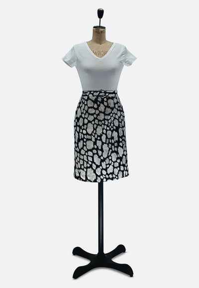 Vintage Clothing - Rocky Statement Pencil Skirt - Painted Bird Vintage Boutique & The Aviary - Skirts