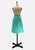 Vintage Clothing - Seafoam Green Skirt - Painted Bird Vintage Boutique & The Aviary - Skirts