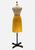 Vintage Clothing - Daffodil Yellow Pencil Skirt - Painted Bird Vintage Boutique & The Aviary - Skirts