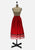 Vintage Clothing - Peasant in Red Skirt - Painted Bird Vintage Boutique & The Aviary - Skirts