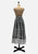 Vintage Clothing - Black & White Boho Babe Skirt - Painted Bird Vintage Boutique & The Aviary - Skirts