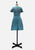 Vintage Clothing - Lil Blue Number Dress - Painted Bird Vintage Boutique & The Aviary - Dresses