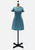 Vintage Clothing - Lil Blue Number Dress - Painted Bird Vintage Boutique & The Aviary - Dresses