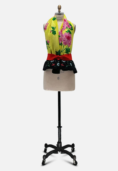 Vintage Clothing - La Perla Scarf - Designer - Painted Bird Vintage Boutique & The Aviary - Scarves