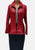 Vintage Clothing - Red Leather Essential - Designer - Painted Bird Vintage Boutique & The Aviary - Coats & Jackets