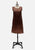Vintage Clothing - Bronze Never Basic Dress - Painted Bird Vintage Boutique & The Aviary - Dresses