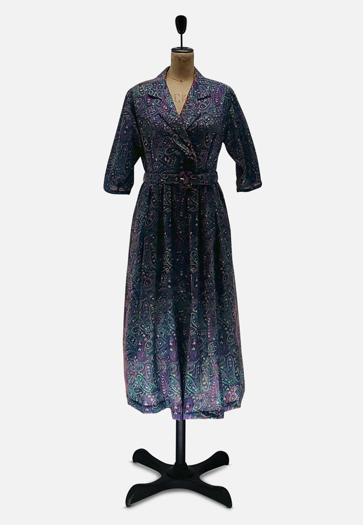 Vintage Paisley Gem Dress