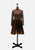 Vintage Clothing - Chocolate Brownie Dress - Painted Bird Vintage Boutique & The Aviary - Dresses