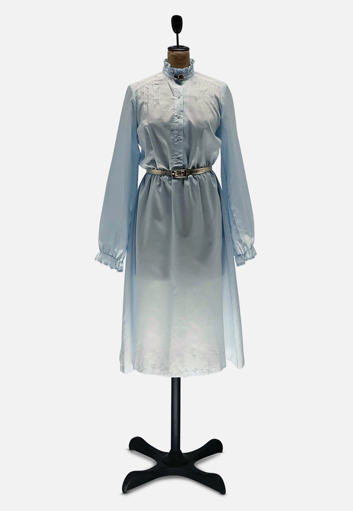 Vintage Clothing - Oh Baby Blue Dress - Painted Bird Vintage Boutique & The Aviary - Dresses