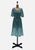 Vintage Clothing - Seafoam Leaves - Painted Bird Vintage Boutique & The Aviary - Dresses