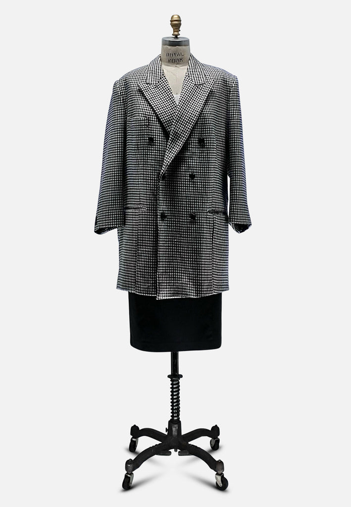 Vintage Clothing - The Hound Check - Painted Bird Vintage Boutique & The Aviary - Coats & Jackets