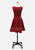 Vintage Clothing - Little French Red Dress - Painted Bird Vintage Boutique & The Aviary - Dresses