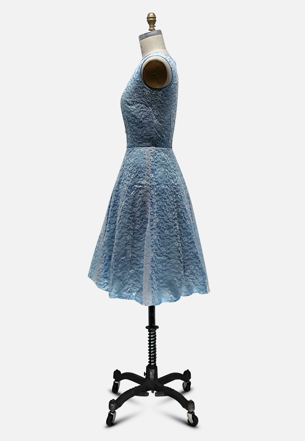 blue bird lace dress R-series -Blue Bird- Vintage Classic Lolita OP Dress