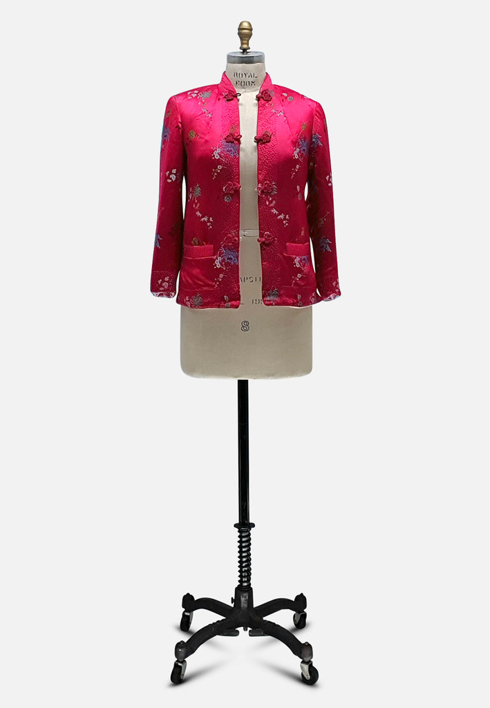 Vintage Clothing - Think Pink Chinoiseries - Painted Bird Vintage Boutique & The Aviary - Coats & Jackets