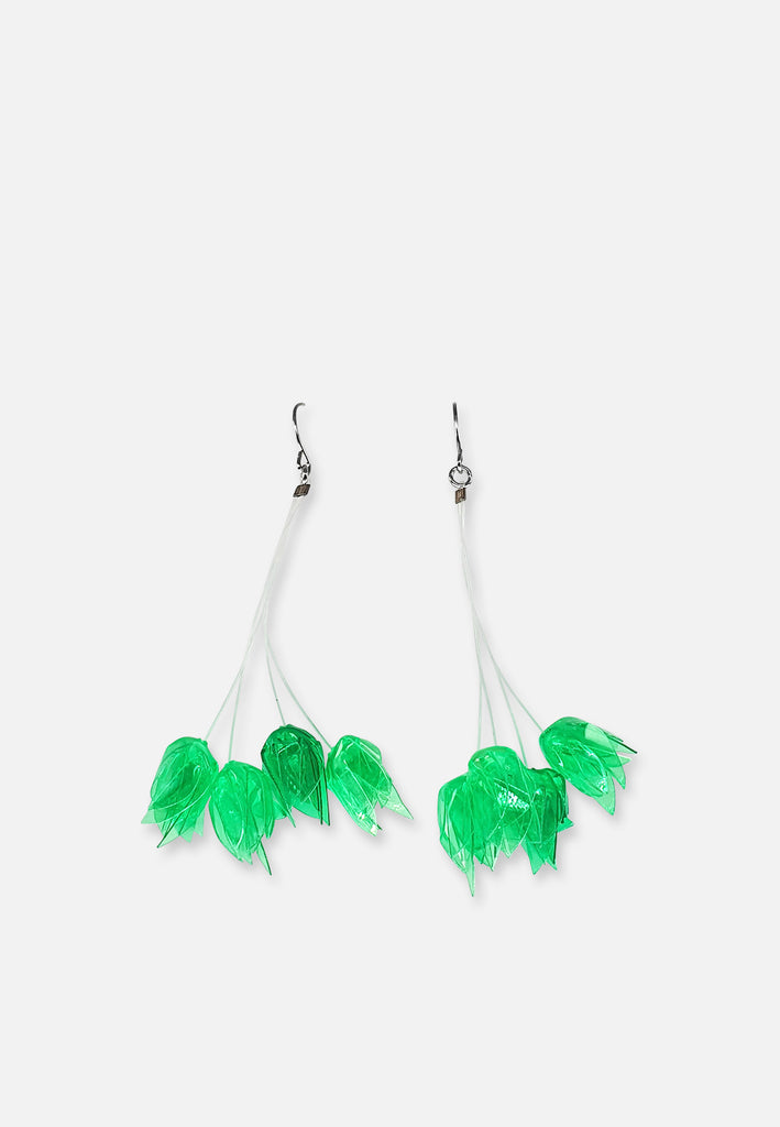 Vintage Clothing - Drop It Earrings - Green - Painted Bird Vintage Boutique & The Aviary - Earrings