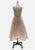 Vintage Clothing - Peach Melba Dress - Painted Bird Vintage Boutique & The Aviary - Dresses