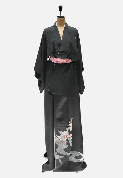 Vintage Clothing - Floral Loveliness Kimono - Painted Bird Vintage Boutique & The Aviary - Kimono