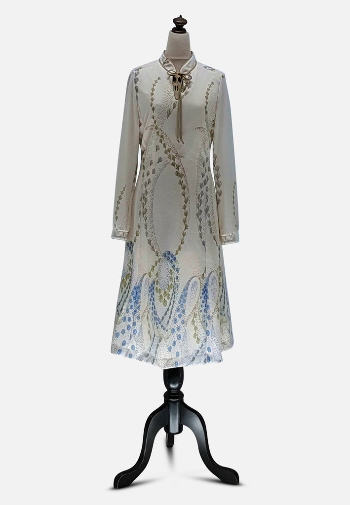 Vintage Clothing - Delicate Filigree Dress - Painted Bird Vintage Boutique & The Aviary - Dresses