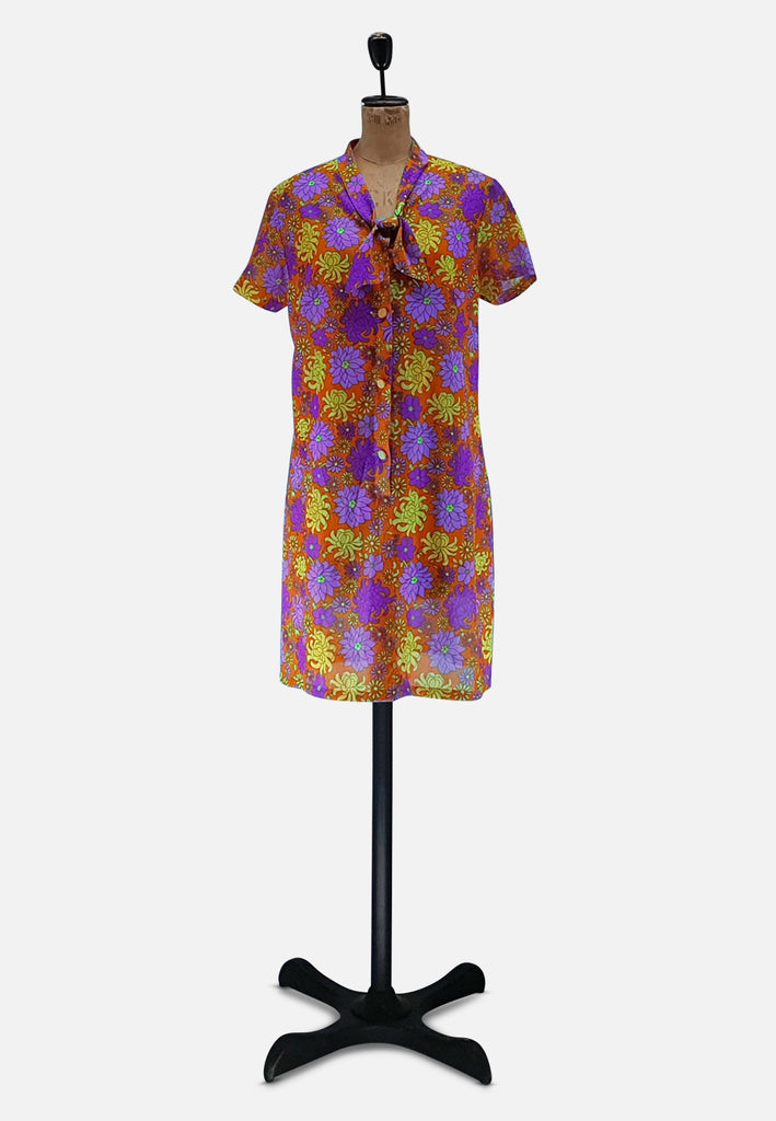 Vintage Clothing - Travellers Dress - Painted Bird Vintage Boutique & The Aviary - Dresses