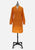 Vintage Clothing - Werk Day Orange Dress - Painted Bird Vintage Boutique & The Aviary - Dresses