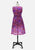 Vintage Clothing - Lovely Beetroot Flowers Dress - Painted Bird Vintage Boutique & The Aviary - Dresses