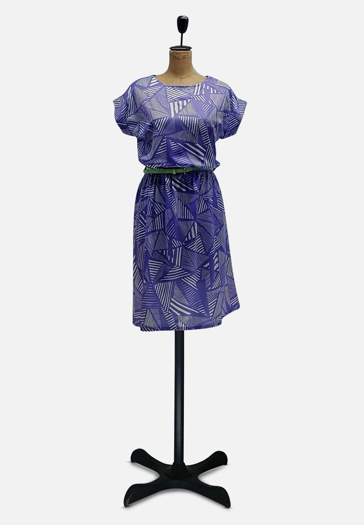 Vintage Clothing - The Daily Mauve Dress - Painted Bird Vintage Boutique & The Aviary - Dresses