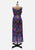 Vintage Clothing - Elegant Purple Floral Dress - Painted Bird Vintage Boutique & The Aviary - Dresses